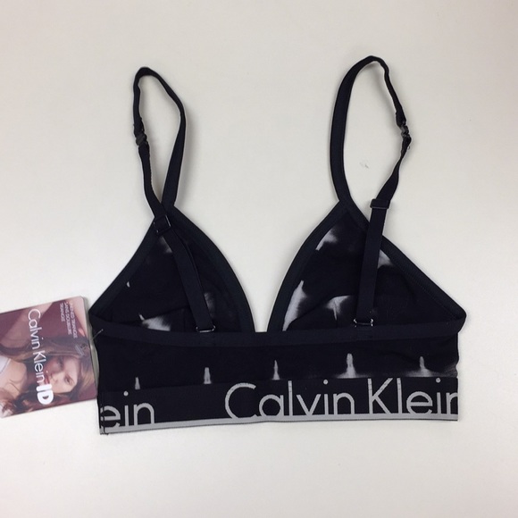 Calvin Klein Cotton Triangle Bra Unlined XS - Picture 2 of 2